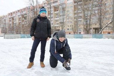 Михаил Свистунов: уличные ледовые площадки популярны и востребованы у бобруйчан