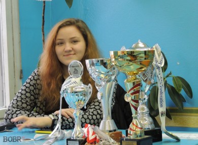 Учащаяся Центра творчества Вера Хващинская стала чемпионкой Беларуси по русским шашкам