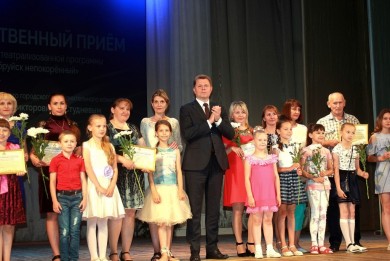 Участники театрализованной программы «Бобруйск непокоренный» удостоины почетных наград