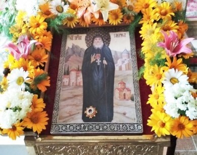 Икона преподобного Гавриила Самтаврийского прибудет в Бобруйск