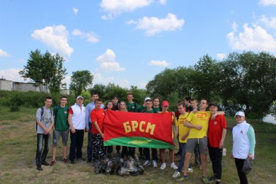 В Ленинском районе Бобруйска проходит экологическая акция «Мой город – моя река»
