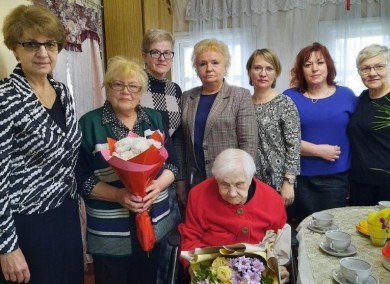 1 марта 102-летие отметила ветеран Великой Отечественной войны Екатерина Дмитриевна Богдан