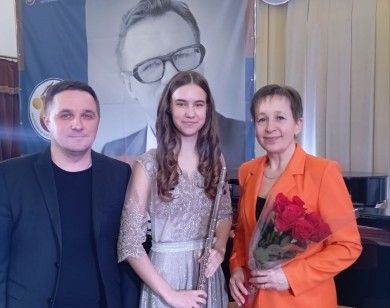 Александра Снарская стала лауреатом I степени в номинации «Деревянные духовые инструменты»