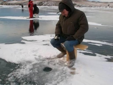 Толщина льда на некоторых водоемах Могилевской области недостаточна для безопасности