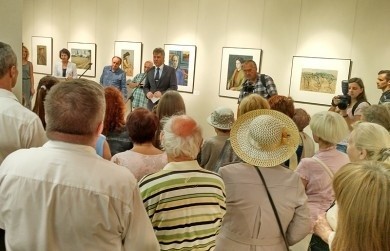 Выставка произведений из коллекции семьи художника «Меер Аксельрод» открылась в Бобруйске