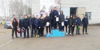 Команда юных техников Центра творчества г.Бобруйска приняла участие в товарищеской встрече по мотоджимхане