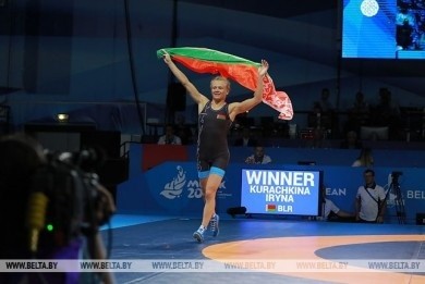 Бобруйчанка Ирина Курочкина выиграла турнир по борьбе II Европейских игр