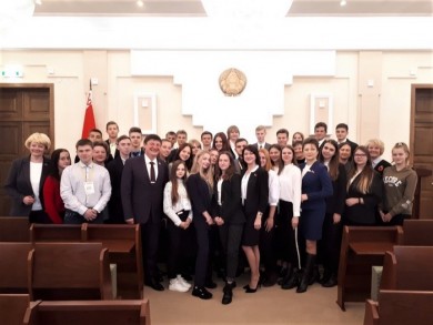 Молодежный парламент Бобруйска познакомился с работой Палаты представителей Национального собрания Республики Беларусь