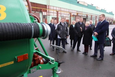 Заместитель премьер-министра Беларуси Юрий Назаров посетил Бобруйск с рабочей поездкой