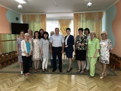 21 июля Ирина Рынейская посетила бобруйский детский дом и пообщалась с коллективом торгово-экономического колледжа