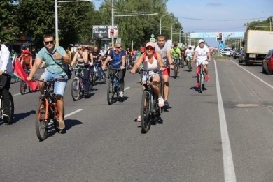 В Бобруйске прошел велопробег «За Беларусь!»