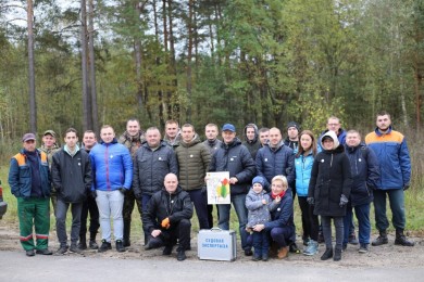Сотрудники ГКСЭ и УДФР приняли участие в республиканской акции «Чистый лес»