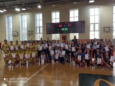 Бобруйская команда взяла «серебро» на первенстве Республики Беларусь по мини-баскетболу среди девушек 2009 г.р. и моложе.