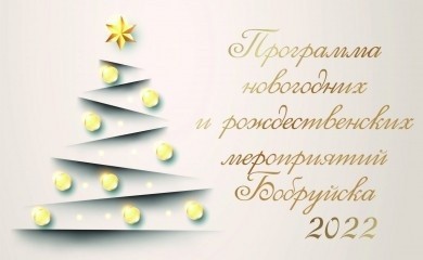 Программа новогодних и рождественских праздничных мероприятий в городе Бобруйске