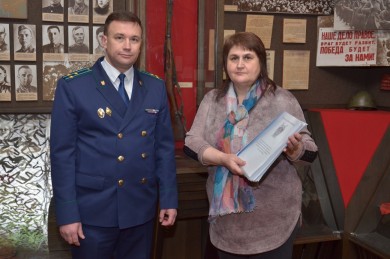 Прокуратура г.Бобруйска передала на хранение копии архивных сведений «Зонального государственного архива г.Бобруйска»