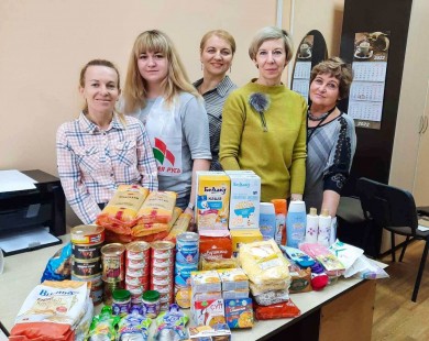 Бобруйчане собрали более 500 кг гуманитарной помощи