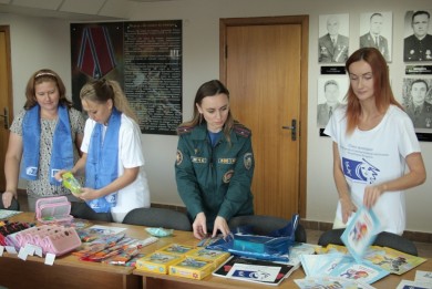 Спасатели поздравили воспитанников Детского дома. Бобруйск