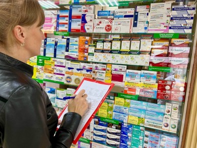 В Бобруйске продолжаются контрольные мероприятия по проверке цен на лекарственные средства