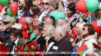 В Могилевской области в празднованиях 9 Мая приняли участие почти 150 тыс. человек