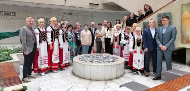 Теплая встреча настоящих друзей