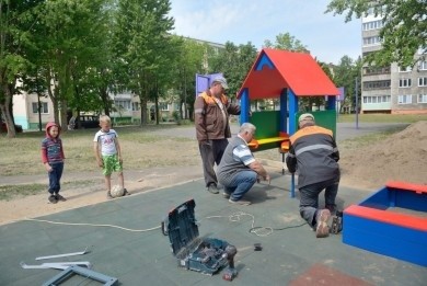 Адреса установки новых детских площадок в Бобруйске