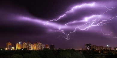Как вести себя во время грозы