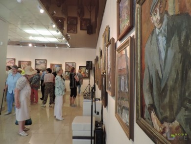 В Бобруйске открылась выставка Абрама Рабкина (фотосюжет)