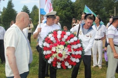 Венки в память о погибших моряках и кораблях спустят на воду 30 июля в Бобруйске
