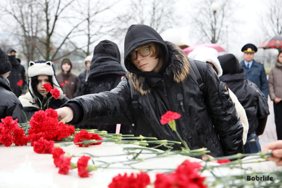 Урок истории. В Бобруйске прошел митинг в память жертв преступления геноцида