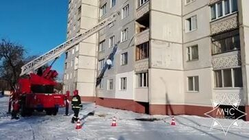 Пожар на балконе в Бобруйске ликвидирован до приезда спасателей. Причина возгорания выясняется