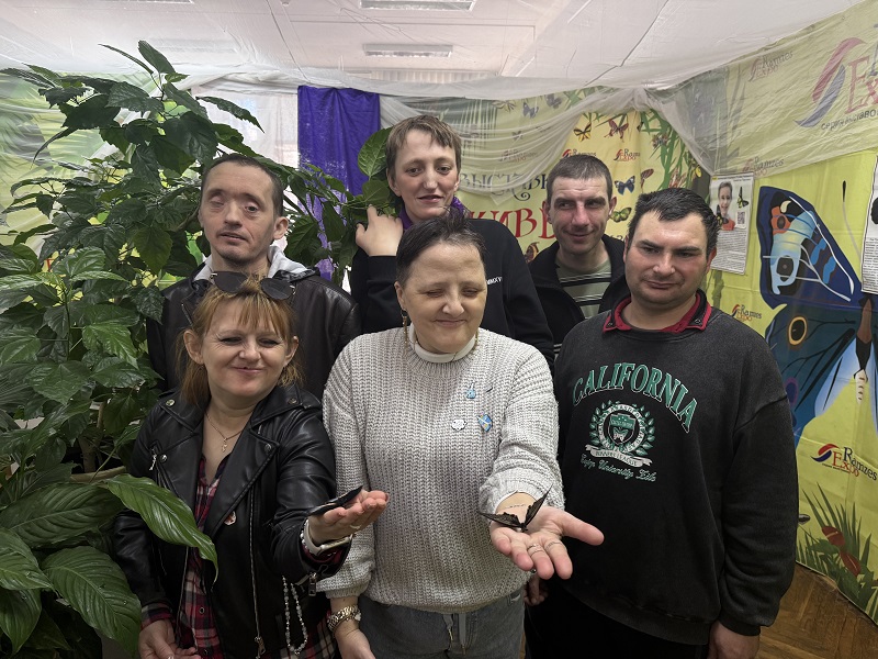 Выставка экзотических бабочек