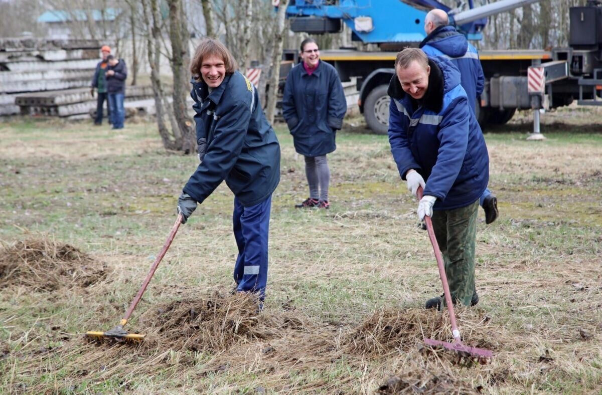 Уборка в городе. 21 марта в Бобруйске проходит субботник